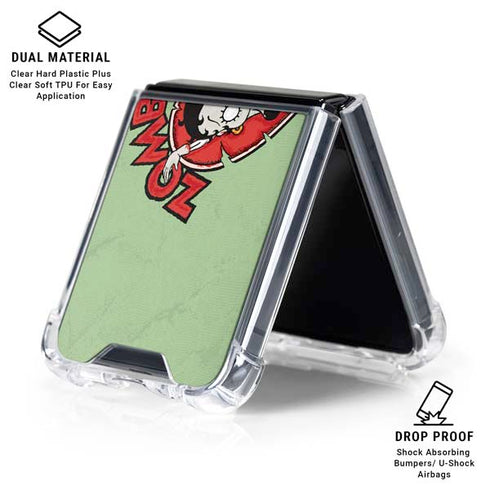 Betty Boop Zombie Love Galaxy Z Flip6 Clear Case